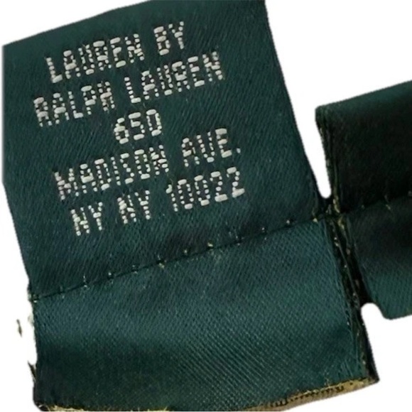 Lauren Ralph Lauren Cream 3/4 Sleeve Boatneck Silk Nylon Top Women’s Size Large - Picture 4 of 6